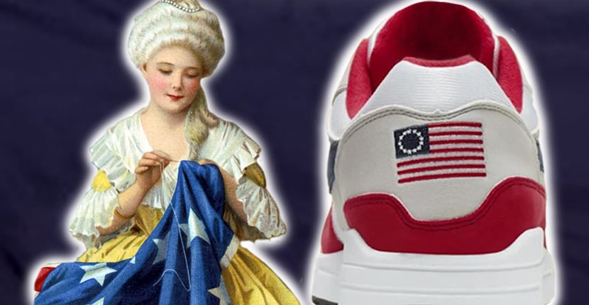 betsy ross american flag sneakers